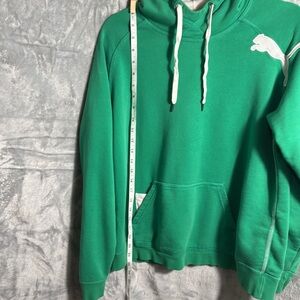 Puma hoodie women’s xl green‎
